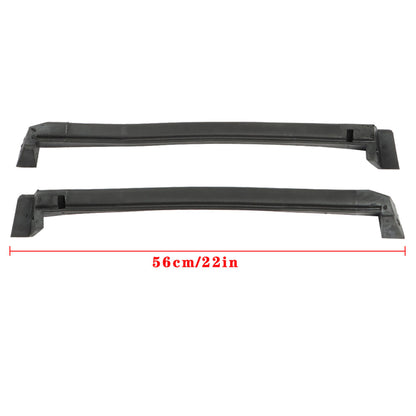 ALL-CARB Weather Strip Seal Full Weatherstrip Kit Black Set Replacement for Corvette C4 Coupe 1990-1996
