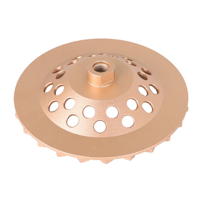 ALL-CARB 7 Inch 24 Turbo Segments 5/8 Inch -11 Arbor Grinding Wheels Diamond Cup Grinding Wheels Fit for Concrete and Masonry Available