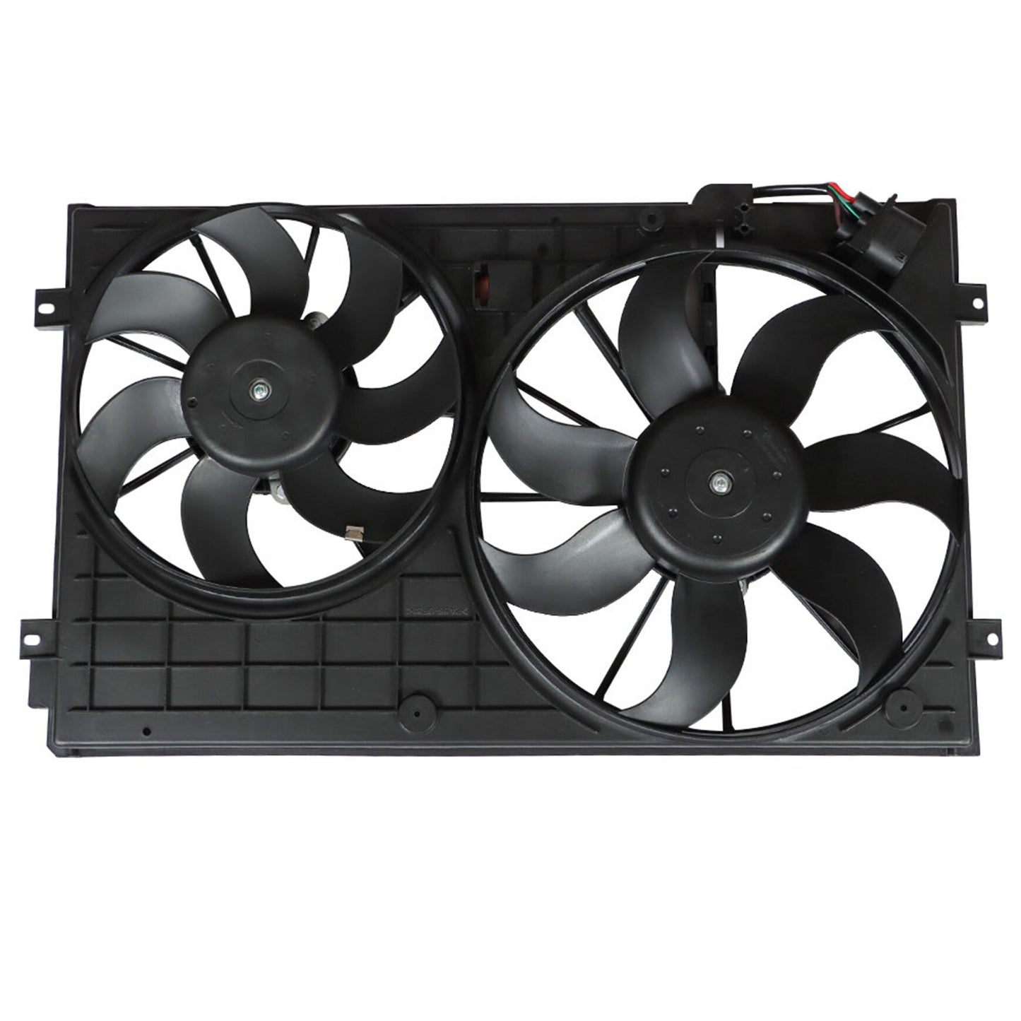 ALL-CARB Radiator Cooling Fan 1K0959455ET Replacement for 2005-2010 Volkswagen Jetta 2010 Volkswagen Golf 2.5L 1K0121207BB9B9