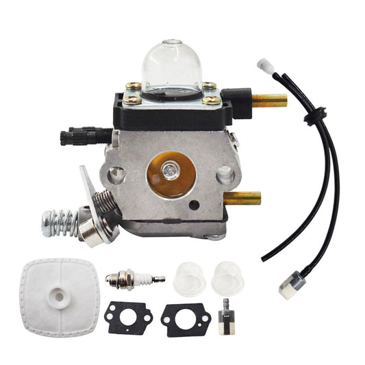 Carburetor Replacement for Mantis Tiller 7222 7225 SV-5C/2 C1U-K82 A021001090 with Fuel Line Kit