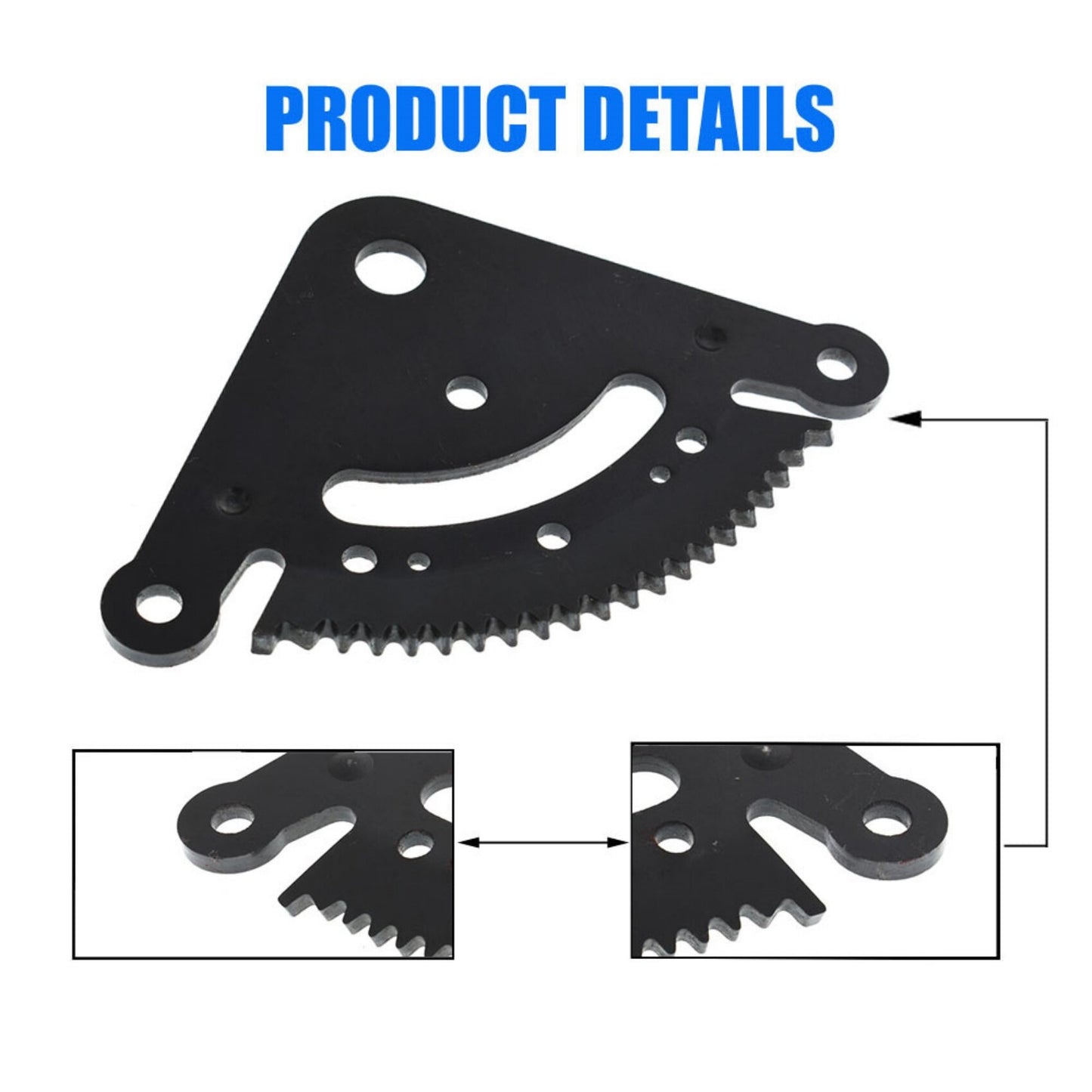 ALL-CARB Steering Sector & Pinion Gear W/Bushings Replacement for John Deere D130 D140 D150 D160 D170