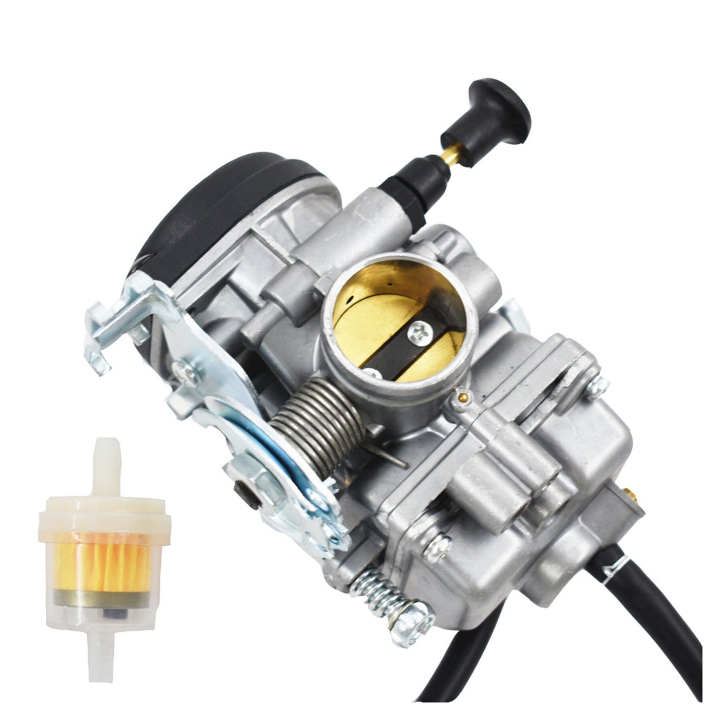 Carburetor Carb Replacement for YAMAHA TW200 TW 200 2001-2017 TRAILWAY with Fuel Filter