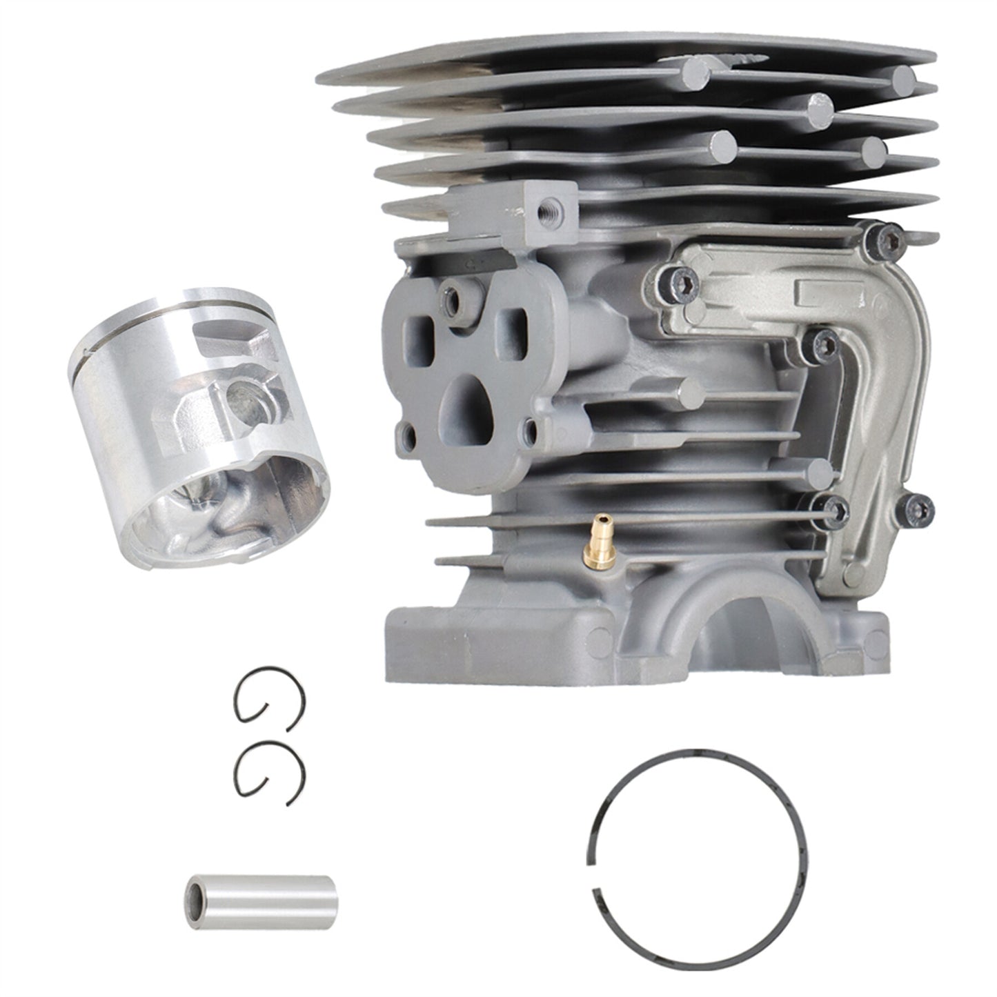 ALL-CARB 47mm Cylinder Head Piston Kit 537320402 537320501 Replacement for 455, 455, 455E, 460, 460