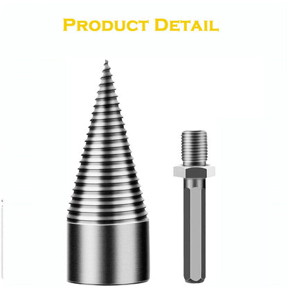 Firewood Log Splitter Drill Bit for Wood Splitter Drill Bits Wood Log Splitter Screw Cone Driver