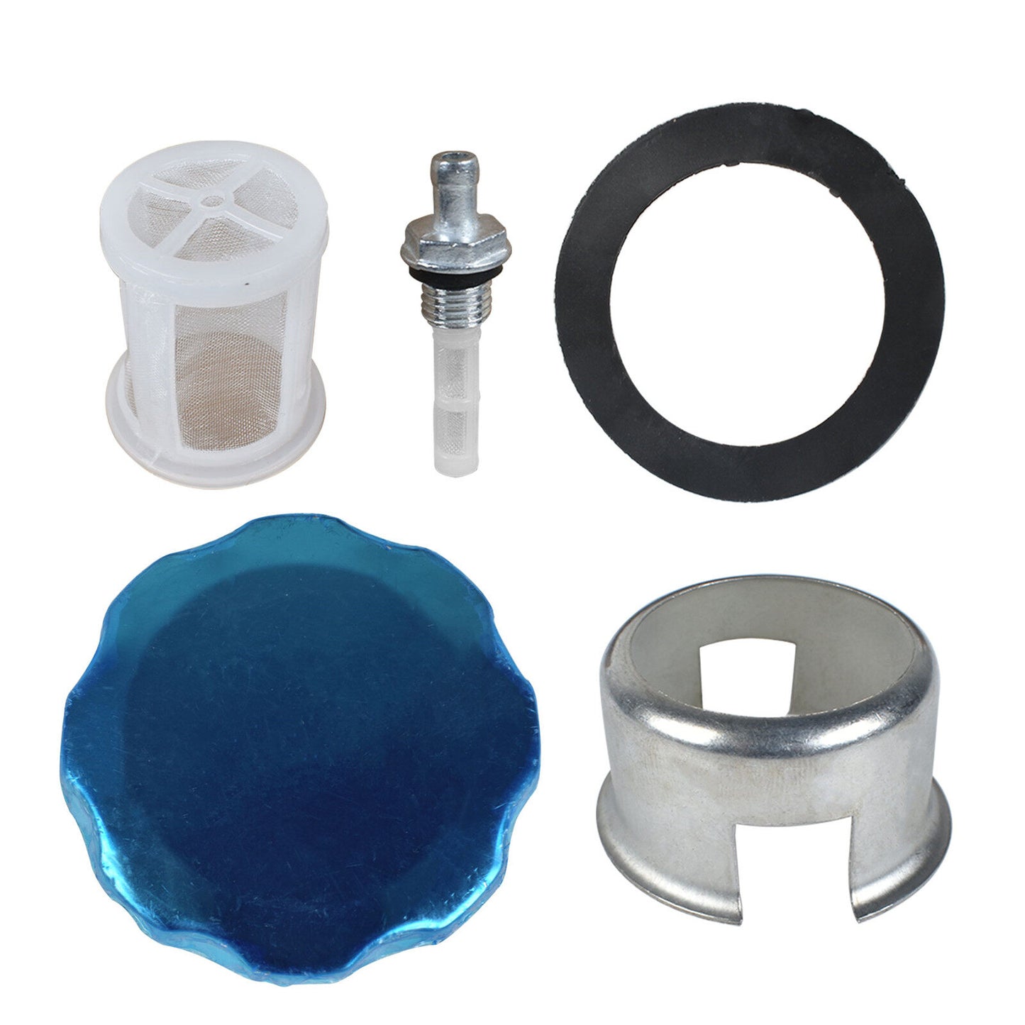 Fuel Tank Cap Joint Filter Replacement for Honda GX390 GX340 GX270 GX240 GX200 GX160 GX120 168F 188F 190F 16955-ZE1-000