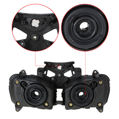 ALL-CARB Front Headlight Headlamp Replacement for Honda CBR1000RR 2004-2007 Motorcycle