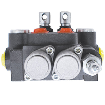 ALL-CARB Hydraulic Valve 2 Spool Hydraulic Directional Control Valve Double Acting Control Valve 13 GPM 3600 PSI SAE Ports