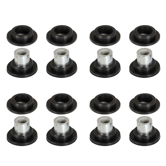 ALL-CARB Top & Bottom Upper Lower Shock Absorber Bushing Pin Kit Replacement for Arctic Cat 250 400 454 500 650 24 Pcs