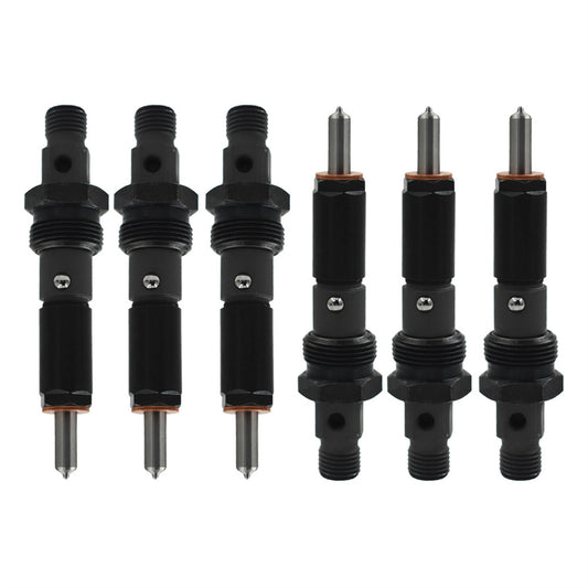 ALL-CARB 6 PCS Diesel Fuel Injectors KDAL59P6 Replacement for 5.9L Cummins Engine 1994-1998 40-60 HP M14 145 614