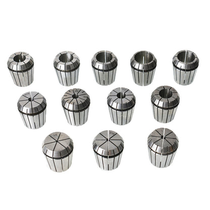 ALL-CARB 12Pcs ER40 Spring Collet Set 1/8 - 1-1/8 Inch for CNC Milling Lathe Tool and Engraving Machine Carbon Steel