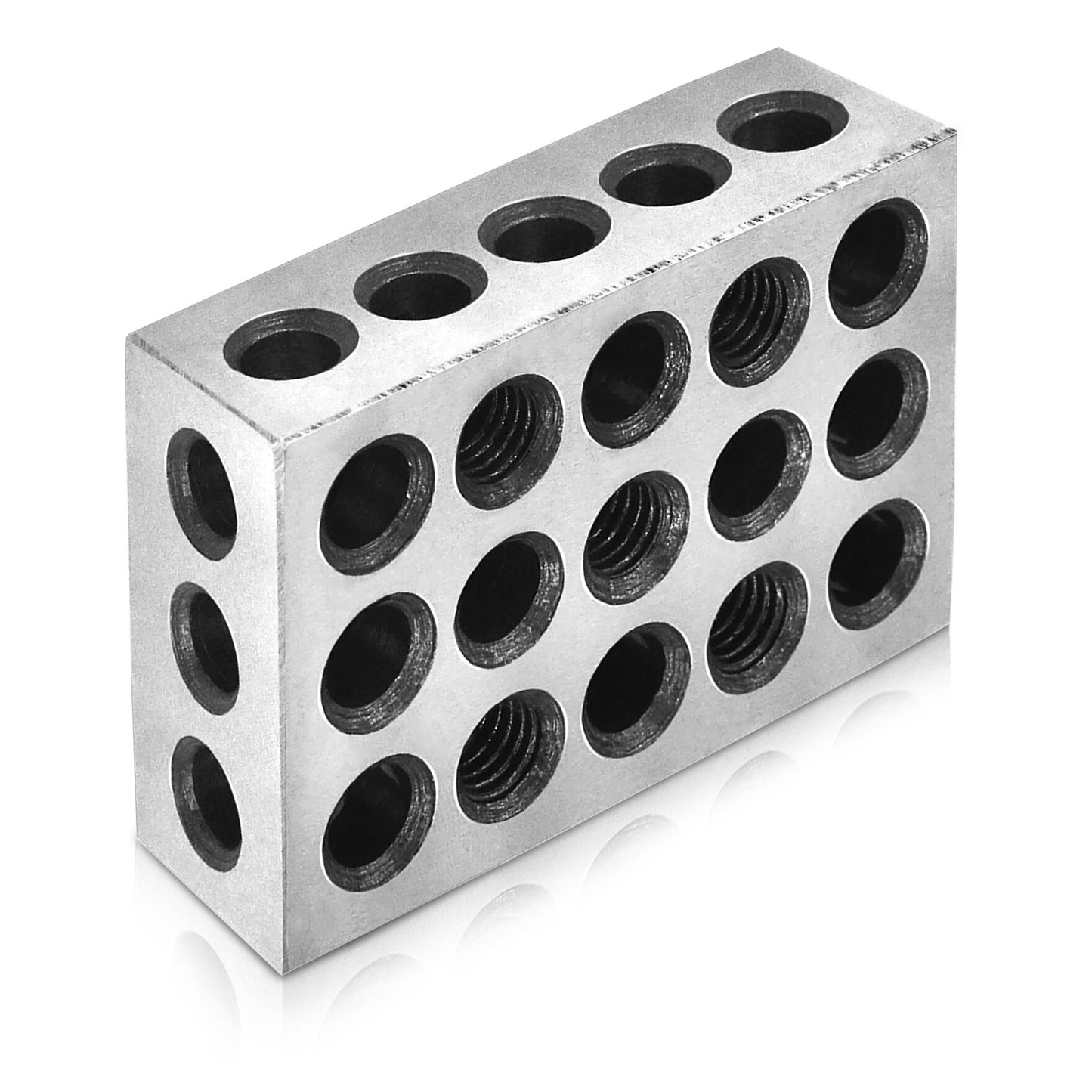 ALL-CARB Parallel Block Set 1 x 2 x 3 Blocks 23 Holes 0.0003 Inch Machinist Fit for Milling Machine