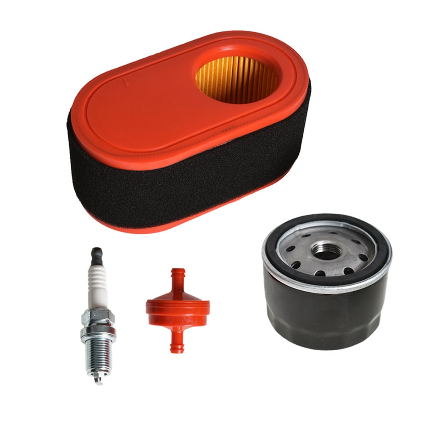 ALL-CARB LT1500 951-12260 Air Filter 951-12690 Oil Filter Replacement for Troy-Bilt TB30 TB30R TB33LS TB42 TBWC33XP LT3800 LT4200 4P90JUB 4P90JUC 4P90M0