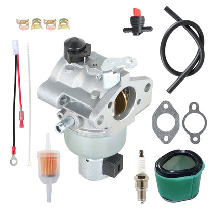 ALL-CARB 42-853-03-S Carburetor with M92359 Air Filter replacement for Kohler CV15 CV15S CV14 15 HP Engine GY20574 LT155 Carb Replace 12-853-56 12-853-81 12-853-94-S 12-853-93-S with Gasket kit