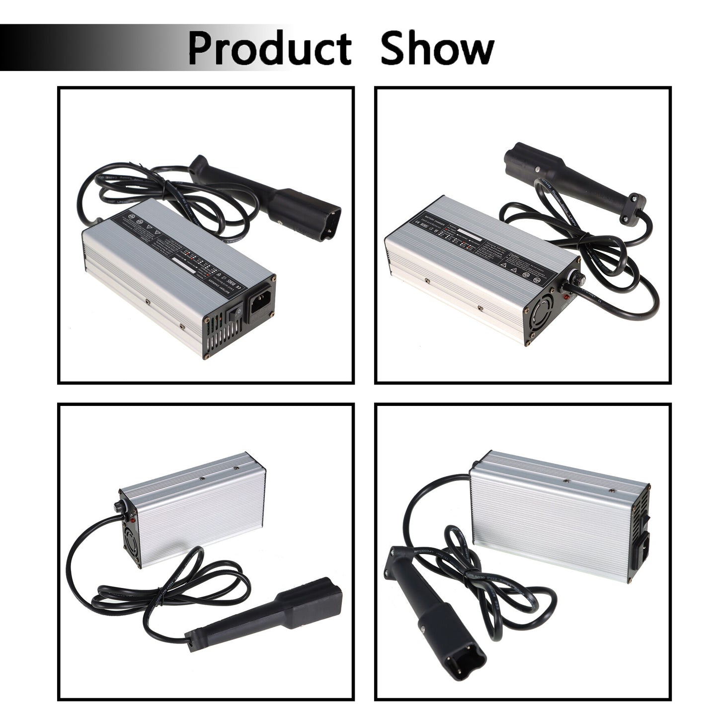 ALL-CARB 48 Volt 6A 3 Pin Battery Charger Replacement for Yamaha Golf Cart Drive G29 2007-up