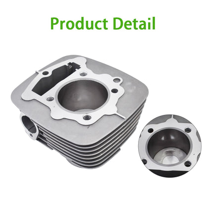 ALL-CARB Cylinder Kit Piston 65.5mm Rings Gaskets 250cc Replacement for Honda 250CM3 ATC200 ARC XL200