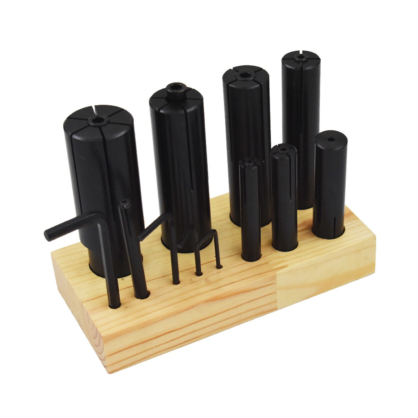 ALL-CARB Expanding Arbors Set Mandrels 1/4 to 1-1/4 Lathe Milling