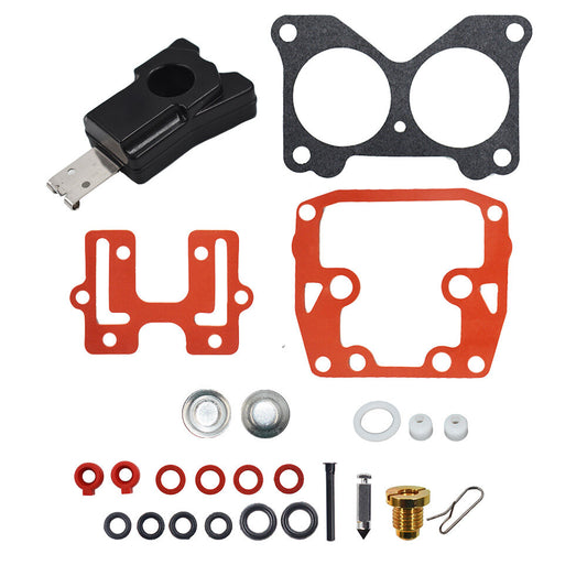 ALL-CARB Carburetor Repair Rebuild Kit Replacement for Johnson Evinrude 439076 V4 V6 85 90 100 115 125 140 HP