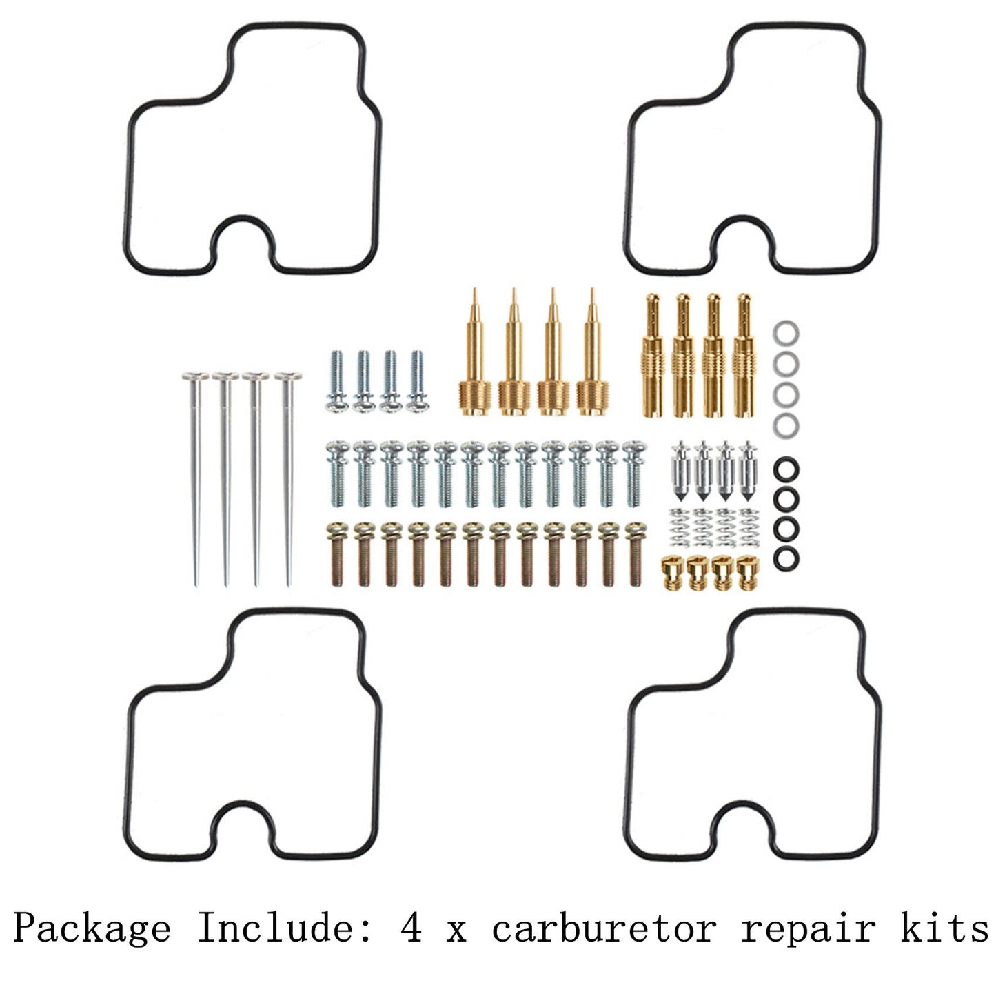 ALL-CARB 4x Carburetor Carb Repair Rebuild Kits Replacement for Honda CBR600F CBR 600F F4 F4I 600 1999 2000