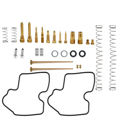 2x Carburetor Carb Repair Rebuild Kits Replacement for Kawasaki KFX700 2004-2009