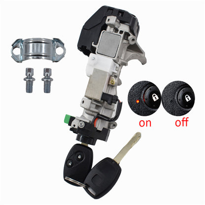 ALL-CARB Ignition Switch Cylinder Lock Replacement for 2006-2011 Honda Civic Auto Trans 2 Key
