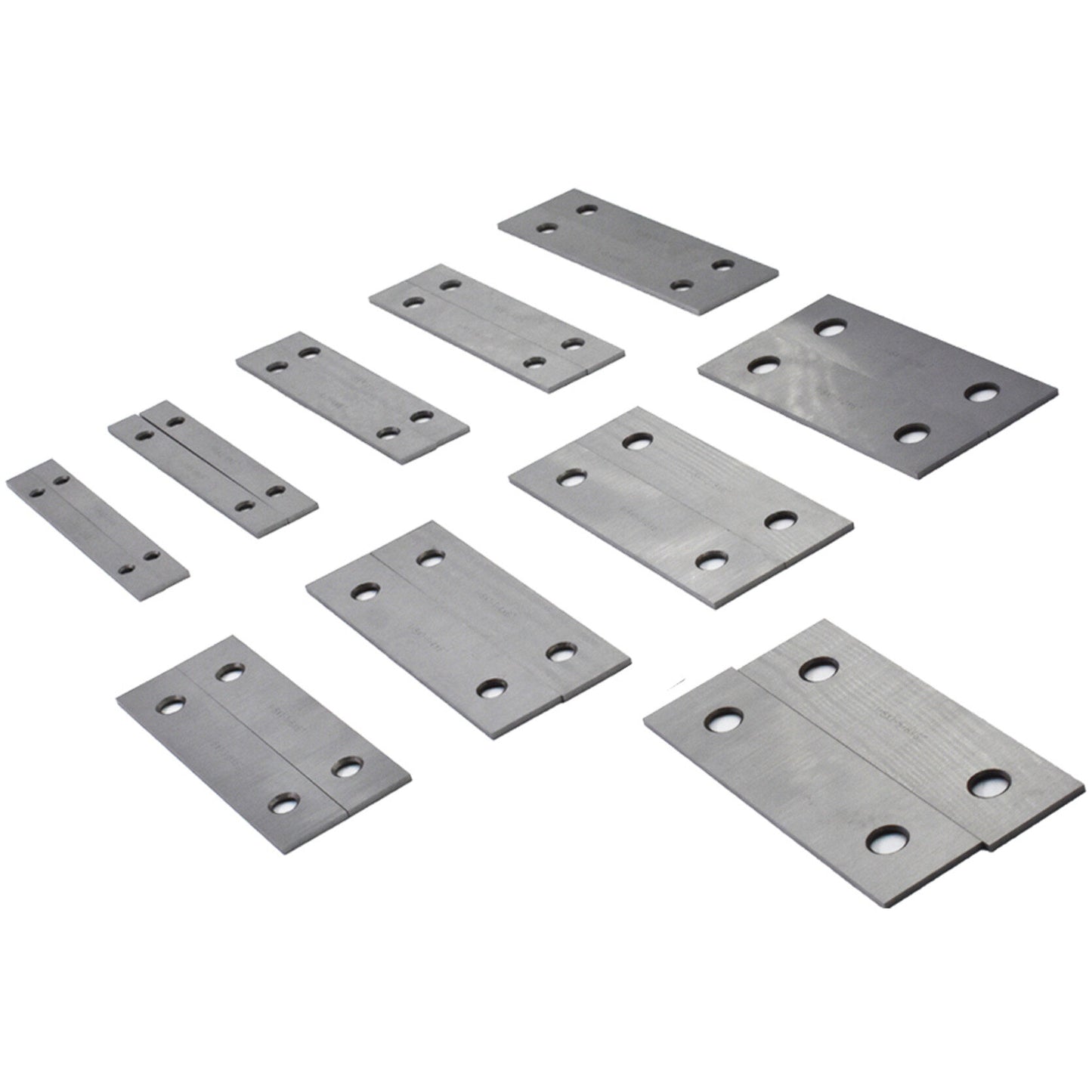 ALL-CARB 10 Pairs 1/8 X 6 Steel Precision Thin Parallel Set Parallelism .0002 Fit for Milling Work and Other Projects