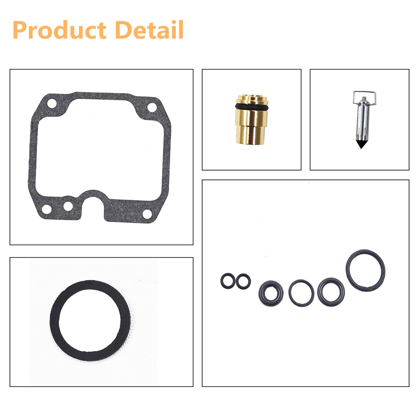 ALL-CARB Carburetor Repair Rebuild Kit Replacement for Yamaha TTR125 TTR125L 2000-2007