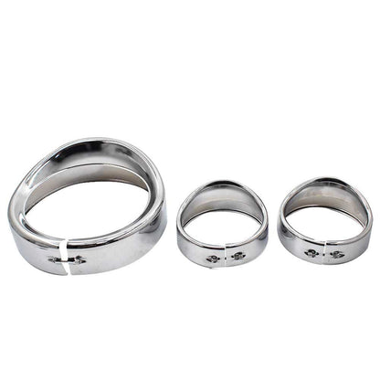 ALL-CARB 4.5 inch Auxiliary light Ring 7 inch Headlight Trim Ring Decorate Visor