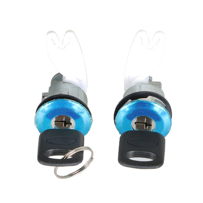 ALL-CARB F87Z7821990BA Door Lock Cylinder and Keys Set Replacement for Ford Mercury Mazda Truck SUV