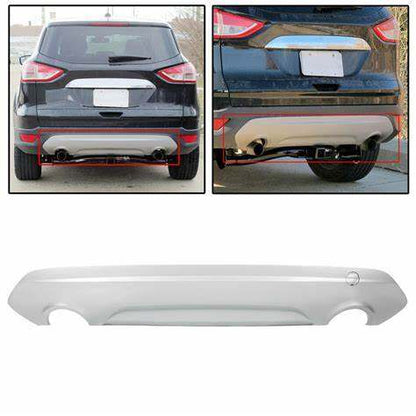ALL-CARB Rear Lower Bumper Cover Silver CJ5Z17K83BA Replacement for 2013 2014 2015 2016 2017 Escape