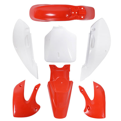 ALL-CARB Plastic Fender Fairing Replacement for Kawasaki KX 65 KLX 110 KLX110 DRZ110 Suzuki RM65 Red