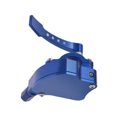 ALL-CARB Blue Throttle Thumb Assembly Replacement for Yamaha Banshee Raptor Kawasaki Suzuki Polaris Banshee Raptor 350 660 660R 700 700R