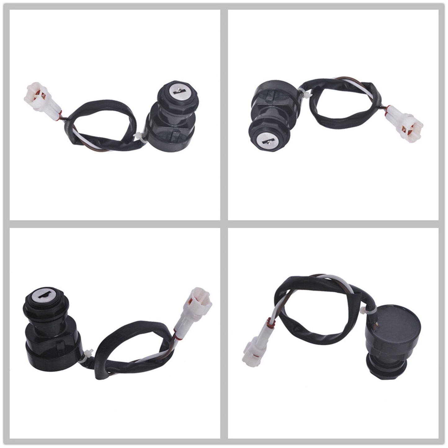 ALL-CARB Ignition Key Switch Replacement for Yamaha 660r 700 125 250 350 5LP-82510-00-00