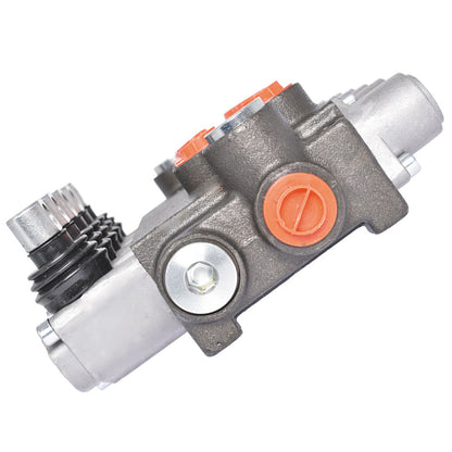 ALL-CARB 5 Spool 11 GPM Hydraulic Directional Control Valve Hydraulic Valve Double Acting Valve 3625 PSI SAE Ports for Small Tractors Tractors Loaders Log Splitters