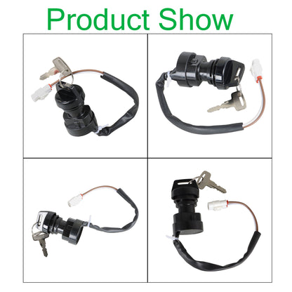 ALL-CARB Ignition Key Switch Replacement for Kawasaki Bayou 250 KLF250A 2004-2011 27005-0002