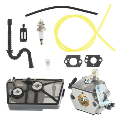 Carburetor Replacement for Stihl 028 028AV Super Chainsaw with Air Filter Kit HU-40D W