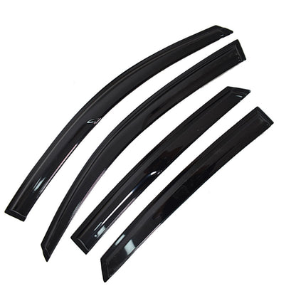 ALL-CARB Window Vent Visors Shade Sun Rain Wind Guards Deflectors Cover Acrylic Replacement for Honda Civic Sedan 2016-2020 Outside 4 Pieces Black