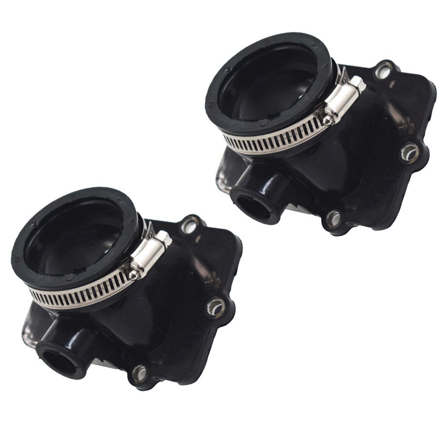 ALL-CARB 2-Pack Carburetor Flange Carb Socket Intake Boots Replacement for Ski-Doo 600 500 420867882 420867880