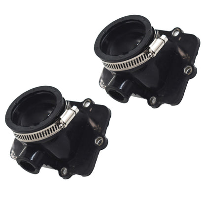 ALL-CARB 2-Pack Carburetor Flange Carb Socket Intake Boots Replacement for Ski-Doo 600 500 420867882 420867880