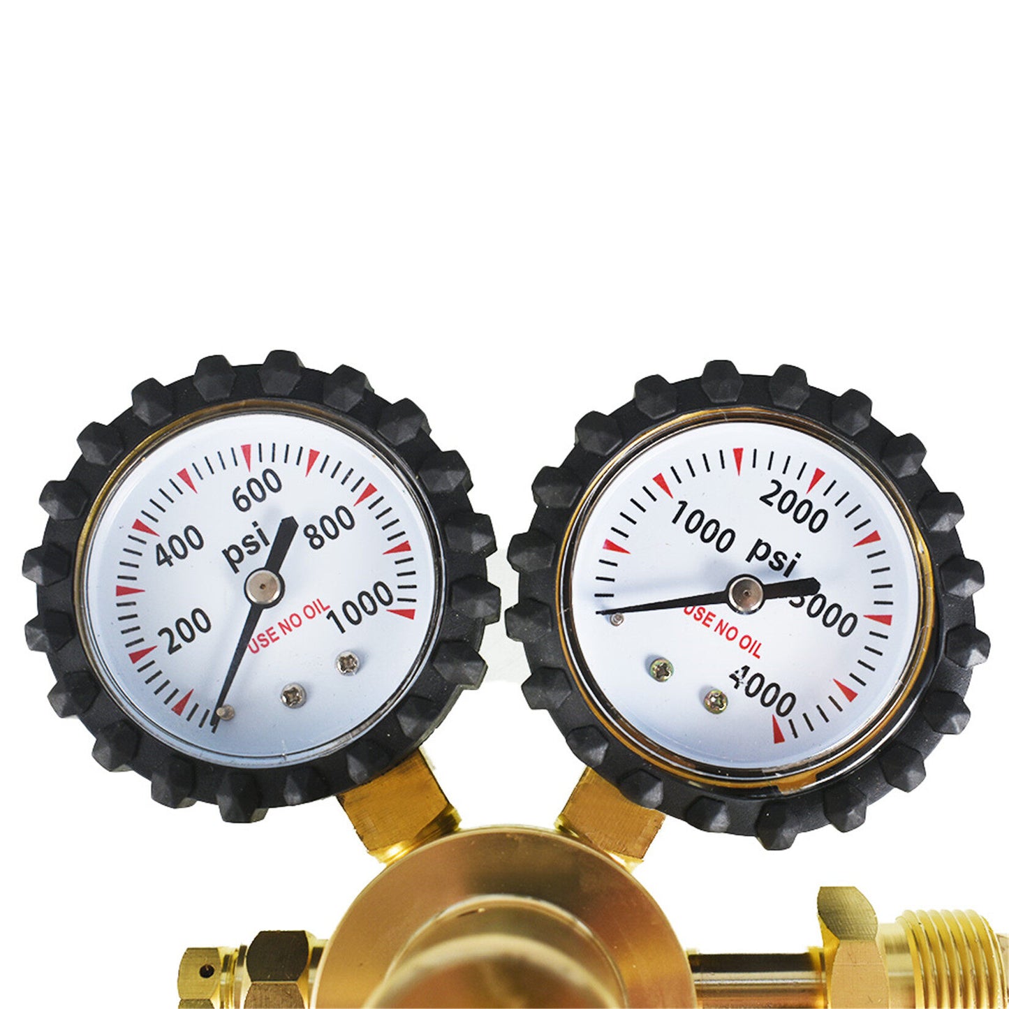 Nitrogen Regulator with 0-800PSI Delivery Pressure CGA580 Inlet Connection 1/4 Inch Male Flare Outlet Connection