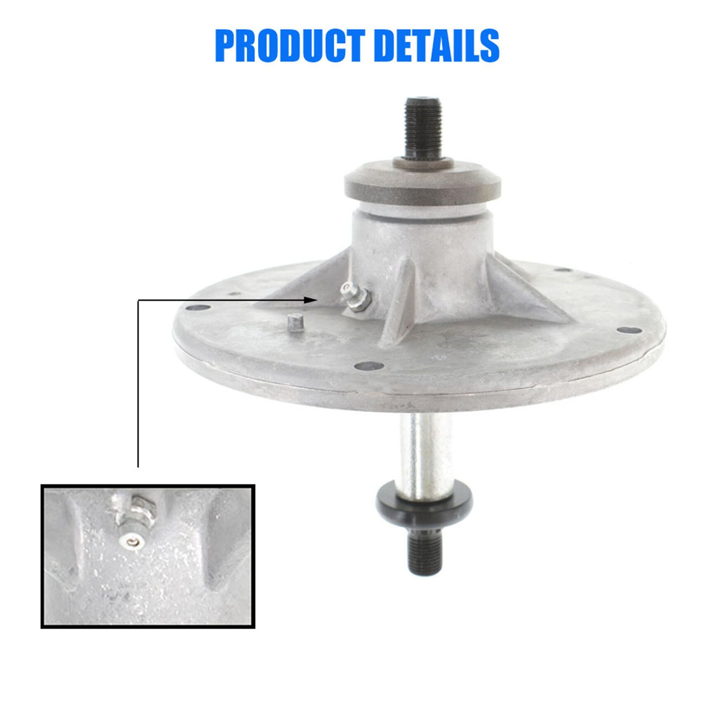 ALL-CARB 726958 Spindle Replacement for 1001046 1001046MA 726959 721447 1001194MA 492574MA 38 40 42 46 Inch Decks