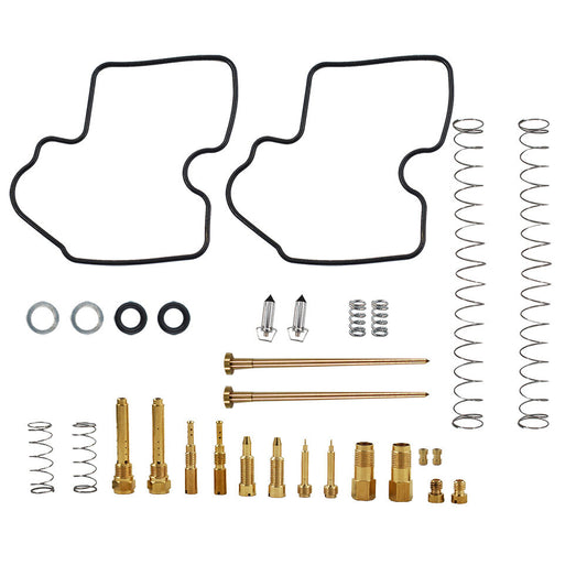 2x Carburetor Carb Repair Rebuild Kits Replacement for Kawasaki KFX700 2004-2009