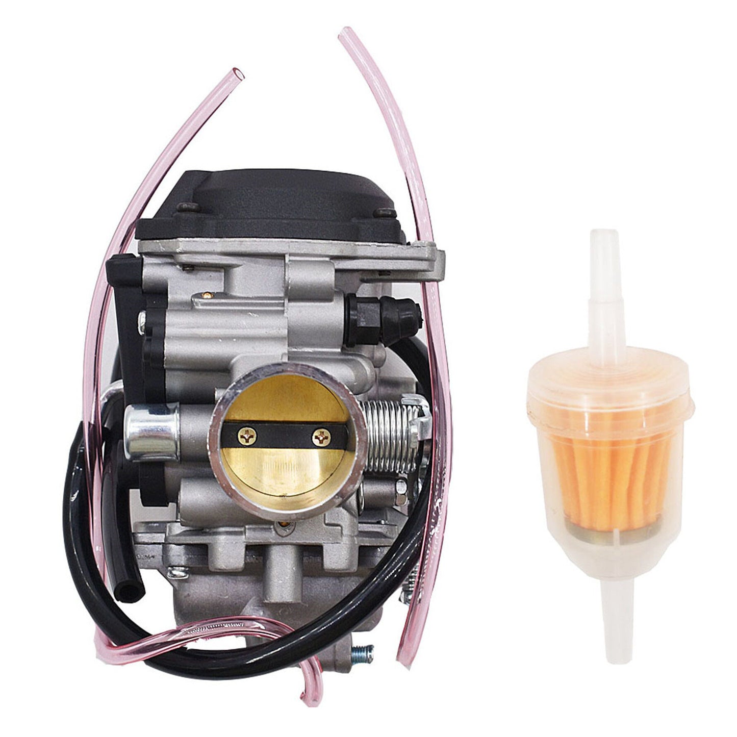 Carburetor with Fuel Filter Replacement for Yamaha TTR225 TTR-225 1999-2004 Assembly 5FG-14901-00-00