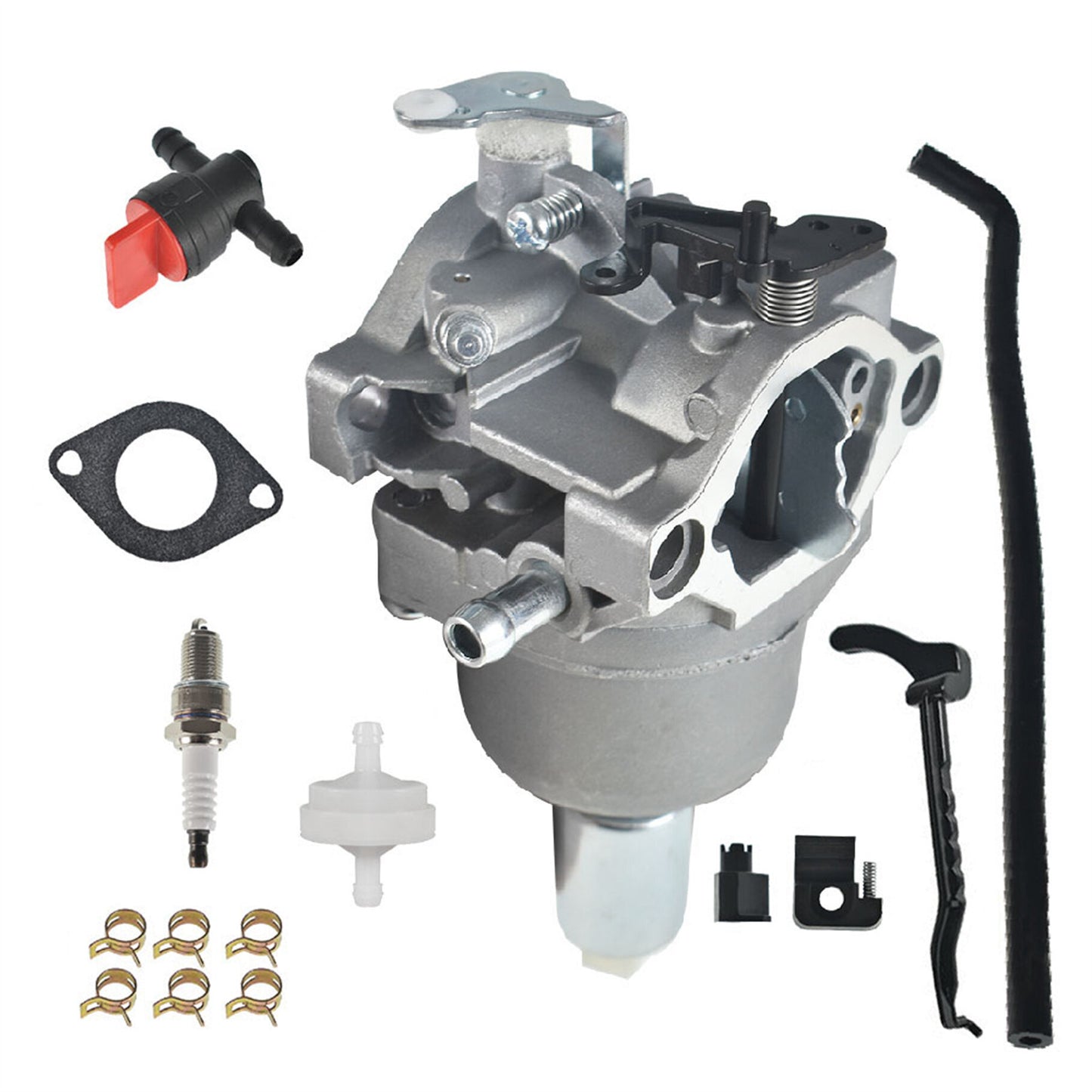 ALL-CARB 799727 Carburetor Replacement for Briggs and Stratton 698620 791886 495935 499153 28U707 287707 28N707 28P777 28Q777 14 15 16 17 18hp Engines