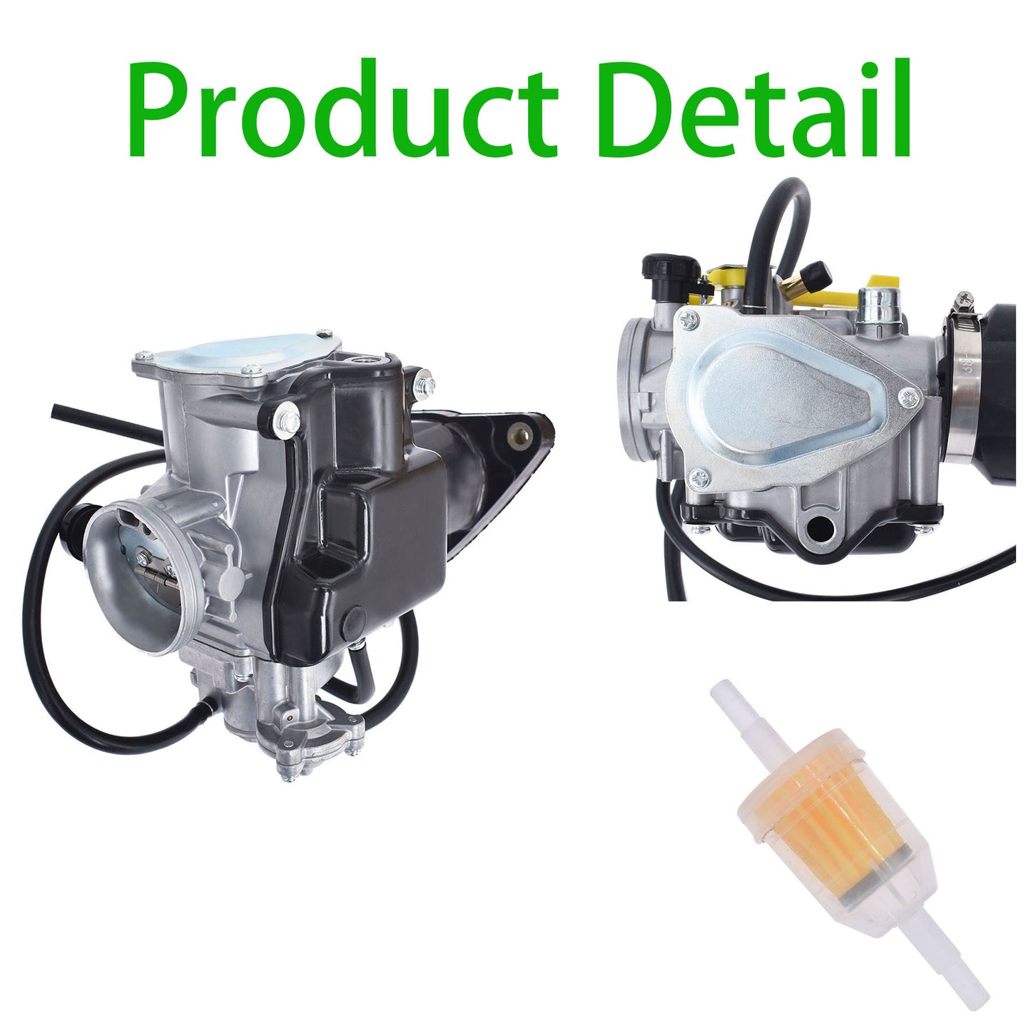 ALL-CARB Carburetor and Intake Boot Replacement for Honda Sportrax 400 TRX400EX TRX400X