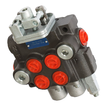 ALL-CARB Hydraulic Valve 2 Spool Hydraulic Directional Control Valve 11gpm 3600 PSI BSPP Double Acting for Tractors Loaders Tanks