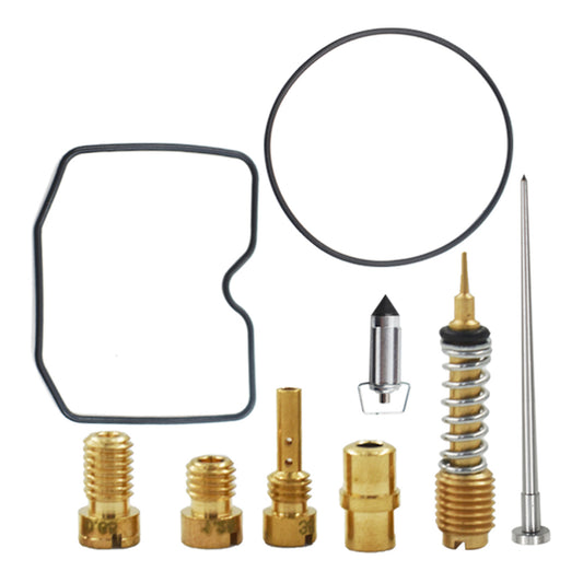 Carb Carburetor Rebuild Repair Kit Fit for Kawasaki Prairie KVF300 1999 2000 2001 2002