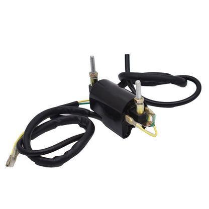 ALL-CARB Dual Lead Wire Ignition Coil 12Volts Replacement for Honda Kawasaki Yamaha Suzuki CA CB CM KZ XS GS 750 400 450 175 21121-1174