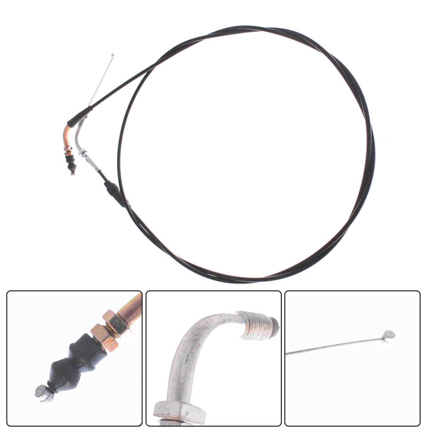 ALL-CARB 72 Throttle Gas Cable Replacement for Scooter GY6 50cc 125cc 150cc QMB139 1P39QMB