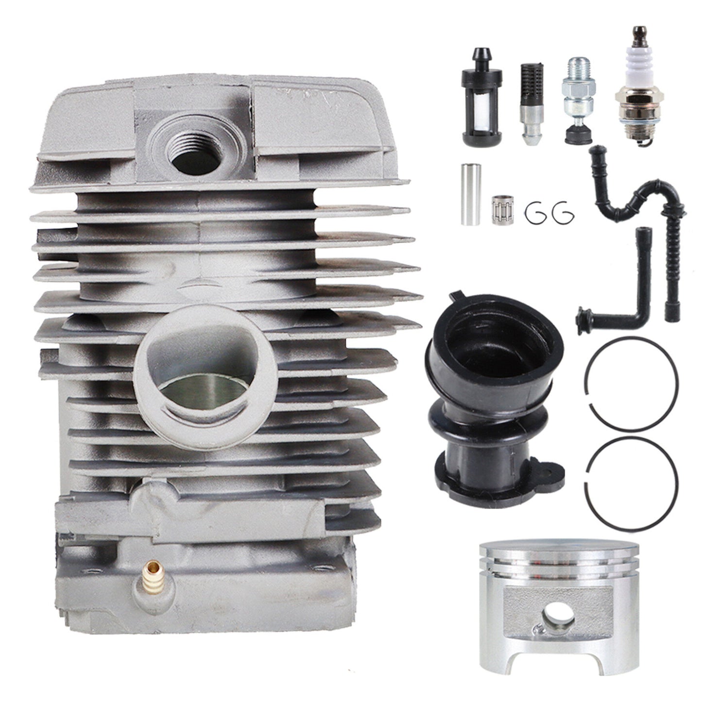 ALL-CARB 49MM Cylinder Piston Kit Replacement for Stihl MS390 MS290 MS310 029 039 Chainsaw Parts 1127-020-1216