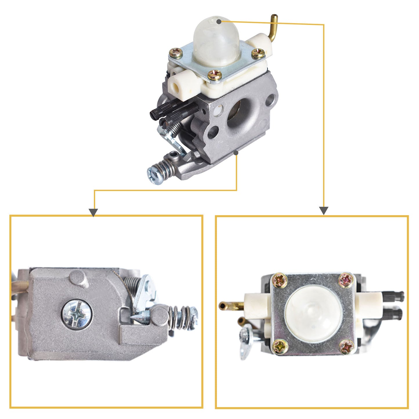 C1M-K77 Carburetor Replacement for Echo PB-400 PB403H PB403T PB460LN PB461LN PB-602 PB-603 PB-610 PB-611 PB-620 PB-620H PB-620ST Blowers